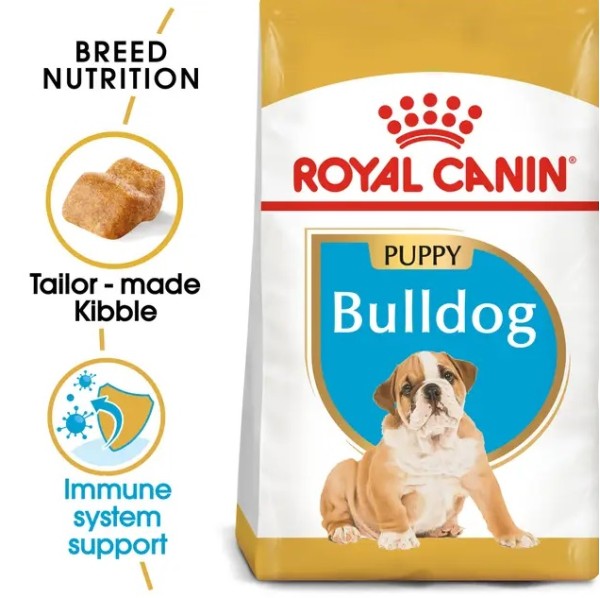 Royal Canin Bulldog Puppy - Суха храна за малки кученца порода булдог